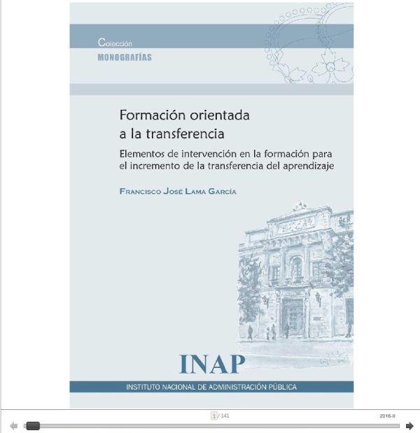 Formación orientada a la transferencia