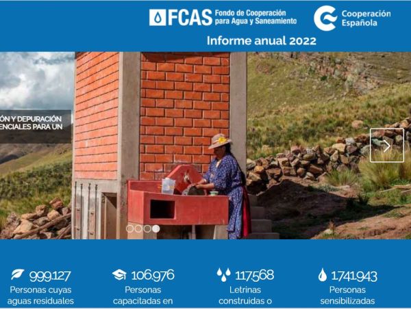 Informe anual 2022 del Fondo de Cooperación para Agua y Saneamiento