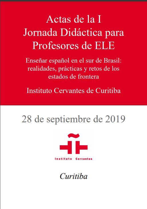 Actas de la I Jornada Didáctica para profesores de ELE