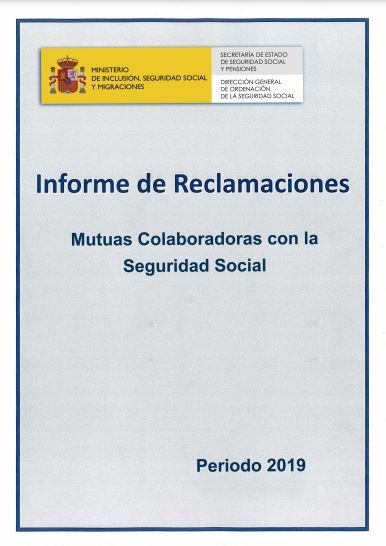 Informe de reclamaciones