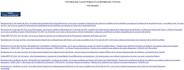 Control del gasto público y auditoria de cuentas