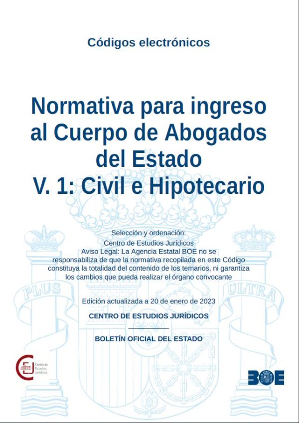 Normativa para ingreso al Cuerpo de Abogados del Estado
