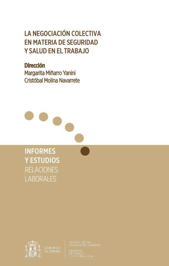 La negociación colectiva en materia de seguridad y salud en el trabajo