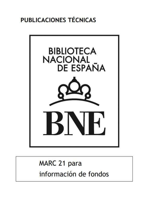 Formato MARC21 para información de fondos