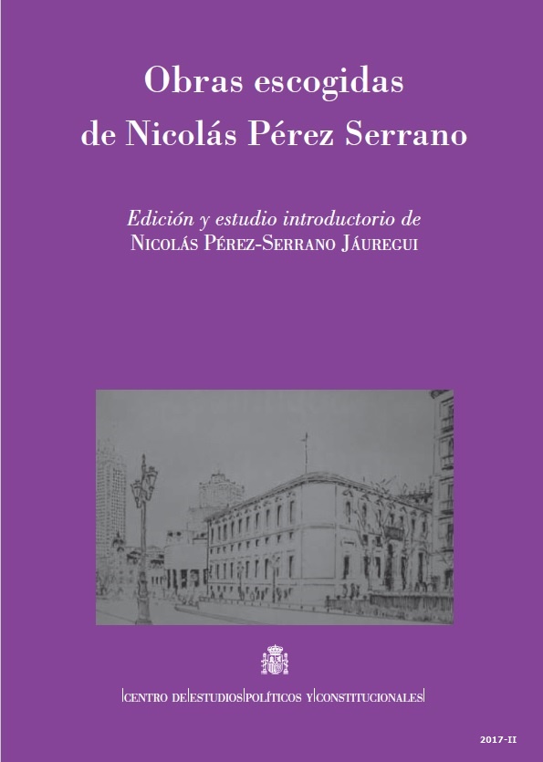 Obras escogidas de Nicolás Pérez Serrano