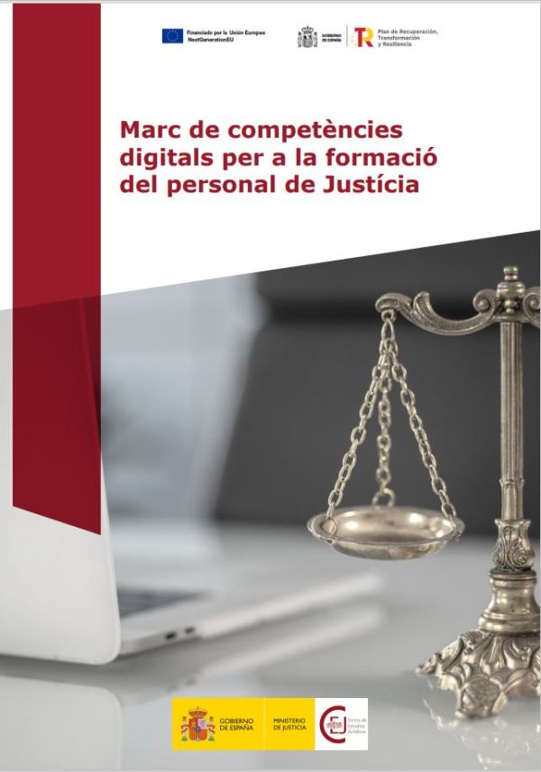 Marc de competències digitals per a la formació del personal de Justícia