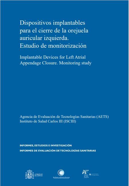 Dispositivos implantables para el cierre de la orejuela auricular izquierda