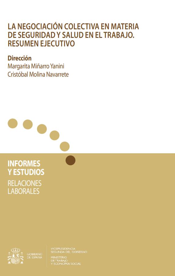 La negociación colectiva en materia de seguridad y salud en el trabajo