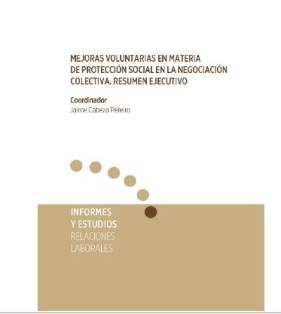 Mejoras voluntarias en materia de protección social en la negociación colectiva