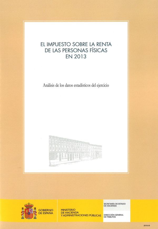 El impuesto sobre la renta de las personas físicas en 2013