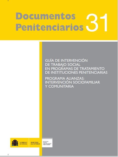 Guía de intervención de trabajo social en programas de tratamiento de instituciones penitenciarias