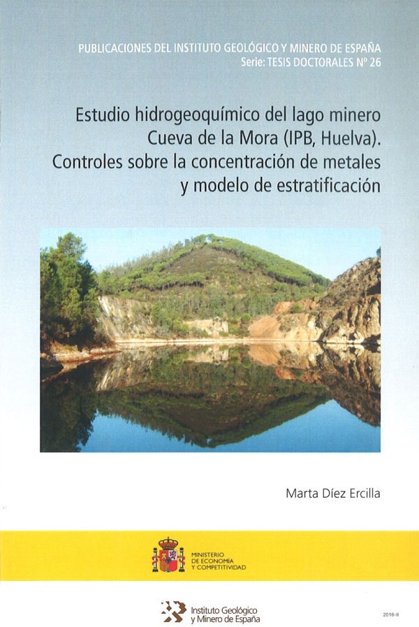 Estudio hidrogeoquímico del lago minero de Cueva de la Mora (ipb, Huelva)
