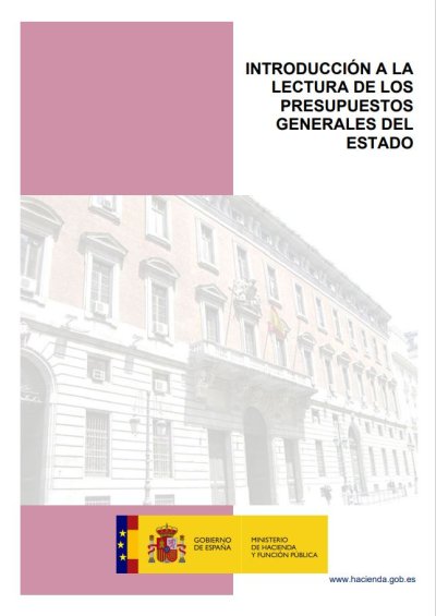 Introducción a la lectura de los presupuestos generales del estado