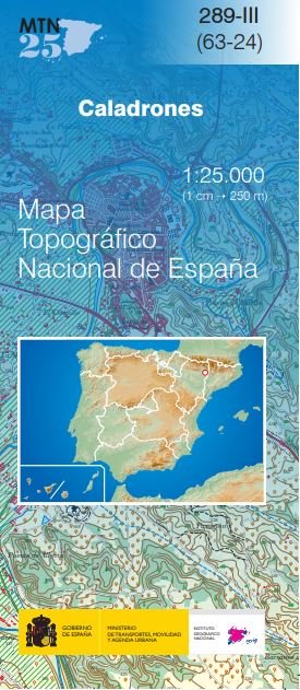 Mapa Topográfico Nacional MTN25