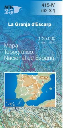 Mapa Topográfico Nacional MTN25