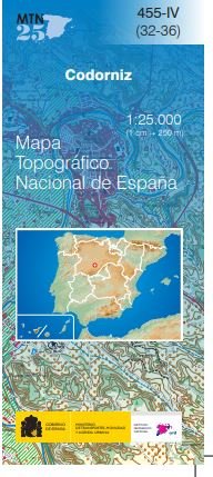 Mapa Topográfico Nacional MTN25