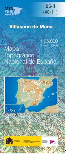 Mapa Topográfico Nacional MTN25