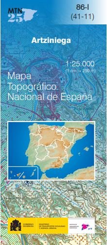 Mapa Topográfico Nacional MTN25
