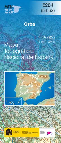 Mapa Topográfico Nacional MTN25