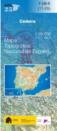 Mapa Topográfico Nacional MTN25