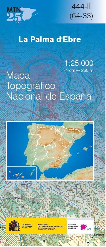 Mapa Topográfico Nacional MTN25
