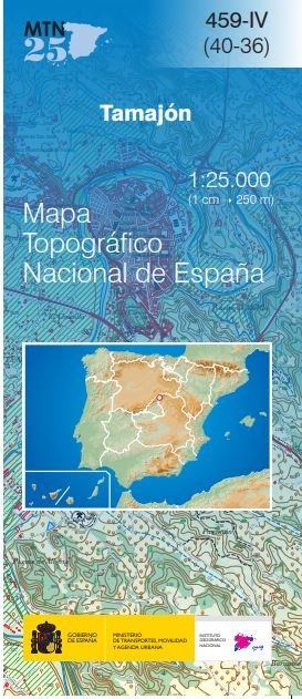 Mapa Topográfico Nacional MTN25