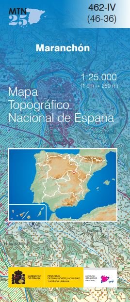 Mapa Topográfico Nacional MTN25