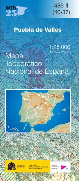Mapa Topográfico Nacional MTN25