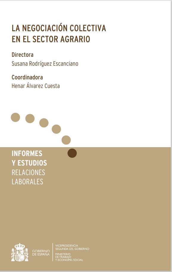 La negociación colectiva en el sector agrario