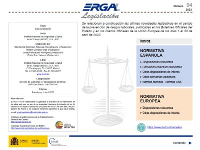 ERGA : Legislación
