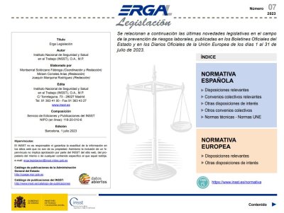 ERGA : Legislación