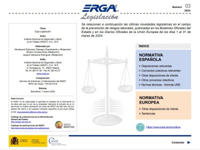 ERGA : Legislación