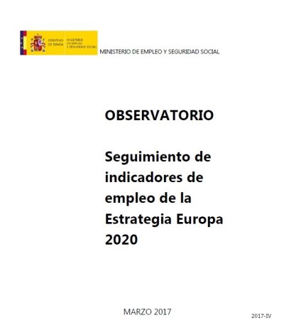 Observatorio : Seguimiento de Indicadores de Empleo de la Estrategia Europa 2020