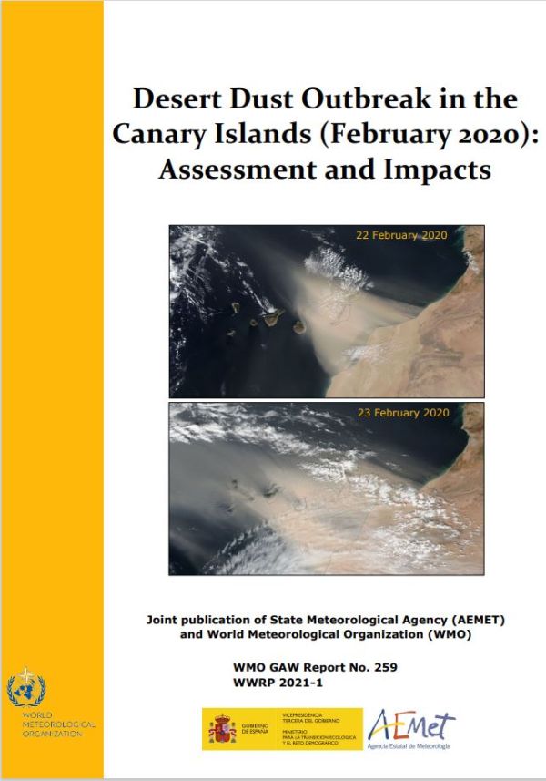 Desert dust outbreak in the Canary Islands
