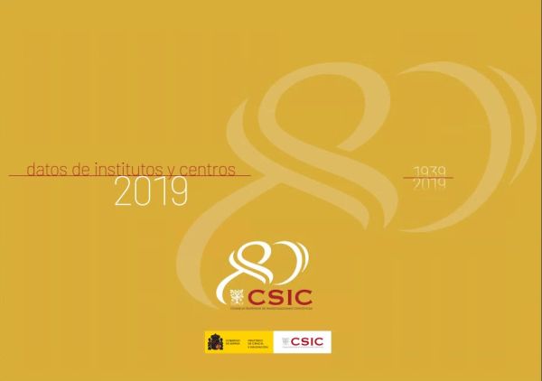 Datos de institutos y centros 2019