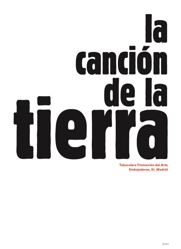 La canción de la tierra