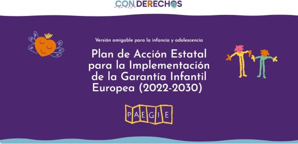 Plan de acción estatal para la implementación de la Garantía Infantil Europea (2022-2030)