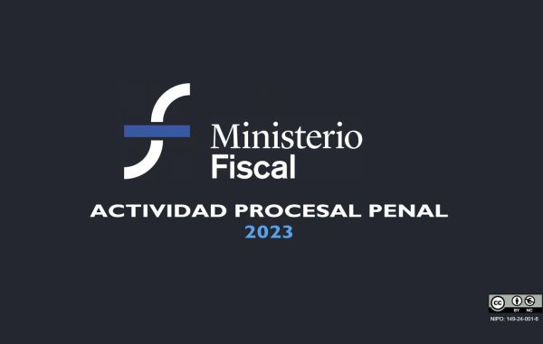 Actividad procesal penal Ministerio Fiscal 2023