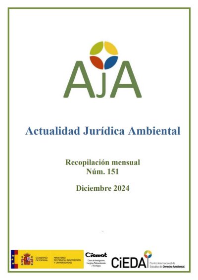 Actualidad Jurídica Ambiental : Recopilación Mensual