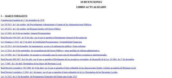 Subvenciones