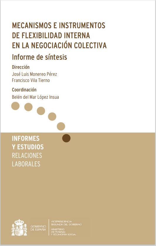 Mecanismos e instrumentos de flexibilidad interna en la negociación colectiva