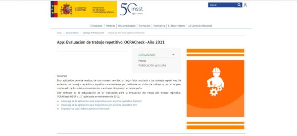 Evaluación de trabajo repetitivo