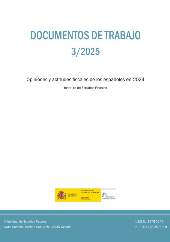 Opiniones y actitudes fiscales de los españoles en 2024