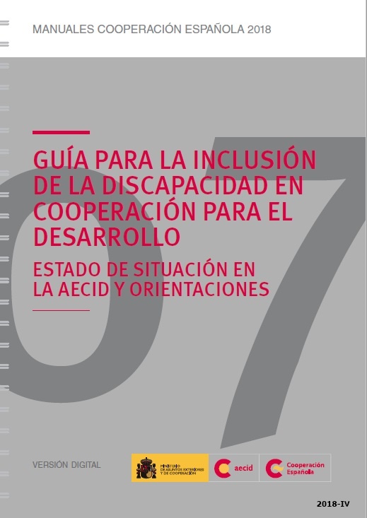 Guía para la inclusión de la discapacidad en cooperación al desarrollo