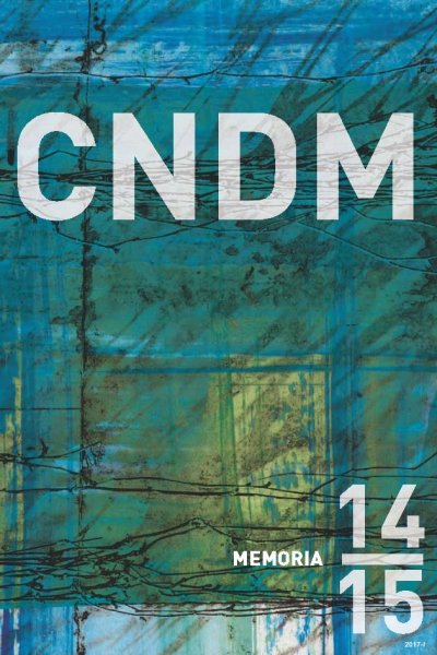 Folletos de producciones artísticas del Centro Nacional de Difusión Musical
