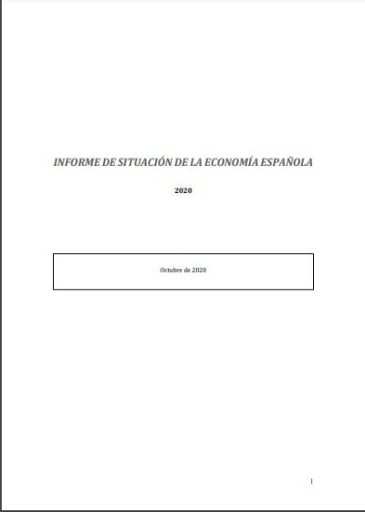 Informe de Situación de la Economía Española