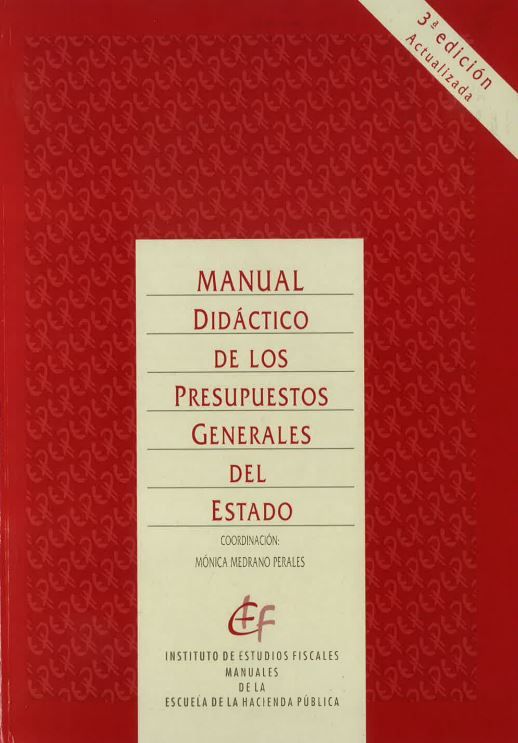 Manual didáctico de los Presupuestos Generales del Estado