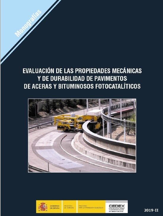 Evaluación de las propiedades mecánicas y de durabilidad de pavimentos de aceras y bituminosos fotocatalíticos