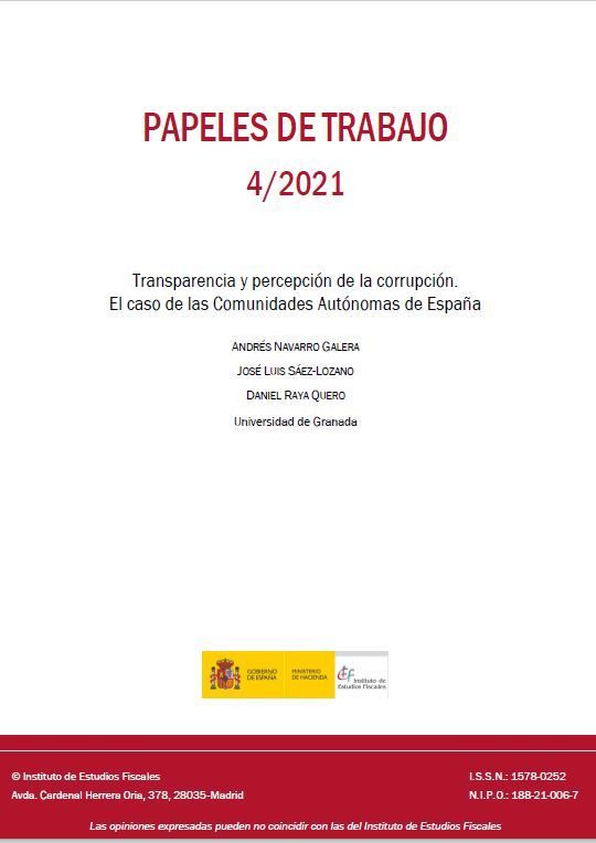 Transparencia y percepción de la corrupción