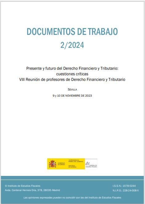 Presente y futuro del Derecho financiero y tributario